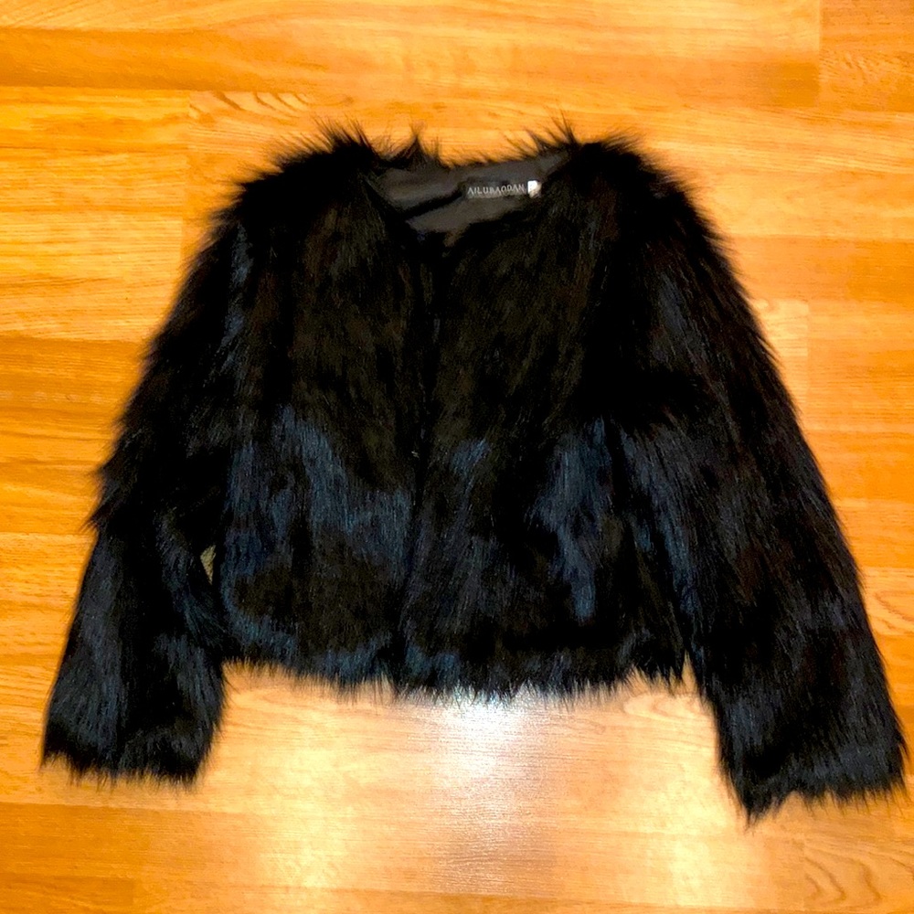 Funky Faux fur coat